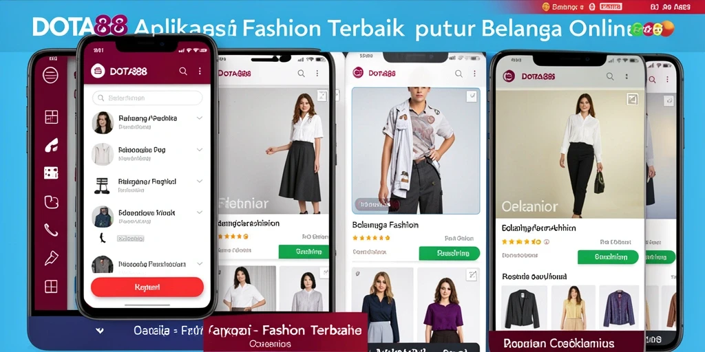 Antarmuka DOTA88 yang menarik dengan berbagai pilihan fashion.
