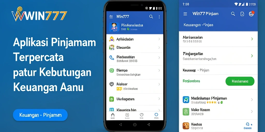 Antarmuka WIN777 yang mudah digunakan untuk pengajuan Pinjaman.