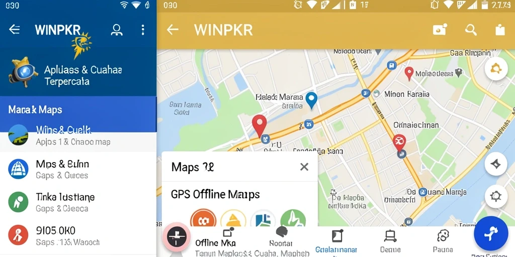Tampilan antarmuka aplikasi WINPKR yang user-friendly dan fungsional