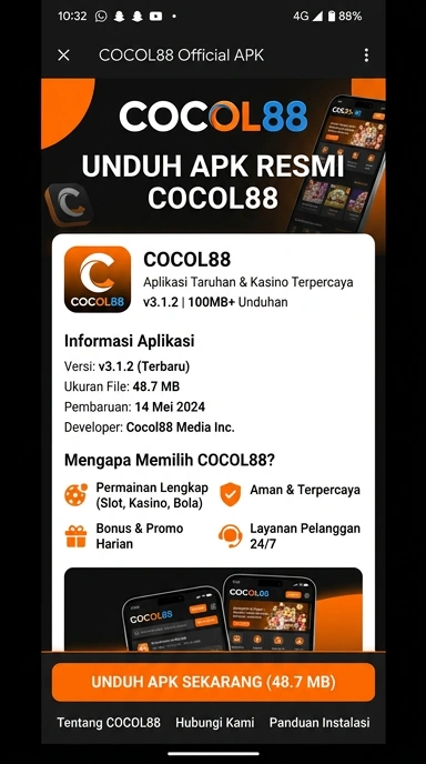 Unduh dan Instal APK cocol88 dengan Mudah