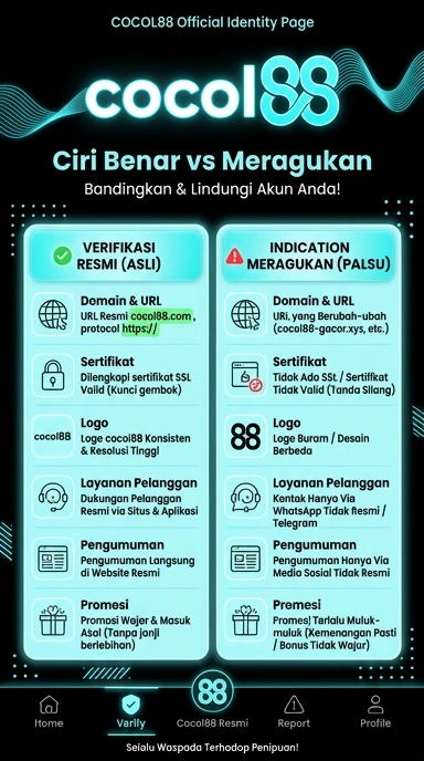 Kanal Resmi Cocol88 untuk Pengguna Android