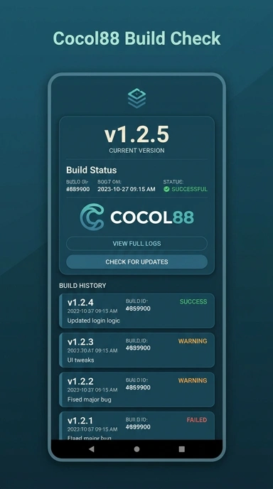 Riwayat Versi cocol88 untuk Pengguna Android Indonesia